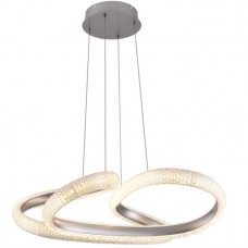 Φωτιστικό Κρεμαστό LED 40W 230V 4400lm CCT Χρώμιο 6101